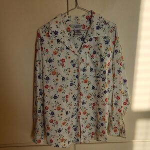 Floral Button-Up Shirt